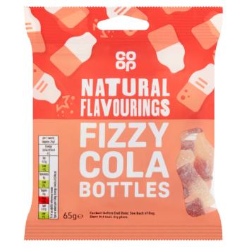 Co-op Fizzy Cola Bottles 65g