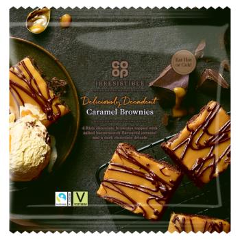 Co-op Irresistible Deliciously Decadent Caramel Brownies