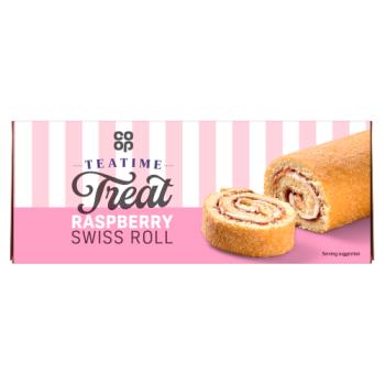 Co-op Teatime Treat Raspberry Swiss Roll