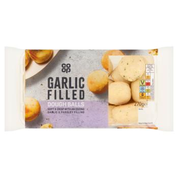 Co-op Garlic Filled Dough Balls 270g