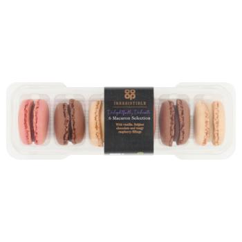 Co-op Irresistible 6 Macaron Selection 66g