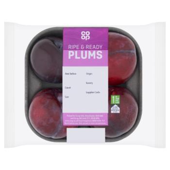 Co-op Ripe & Ready Plums