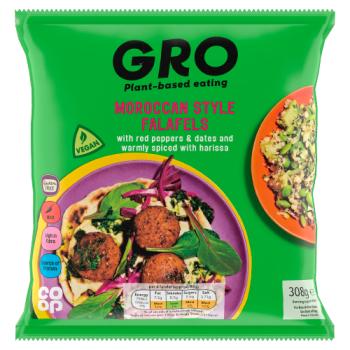 Co-op GRO Moroccan Style Falafels 308g