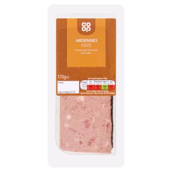 Co-op Ardennes Pâté 170g
