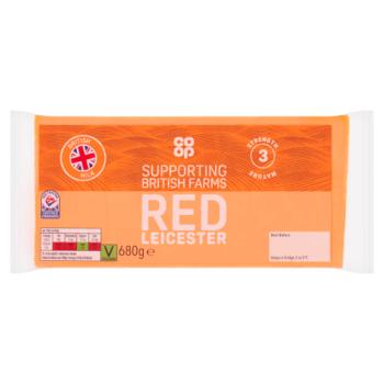 Co-op Red Leicester 680g