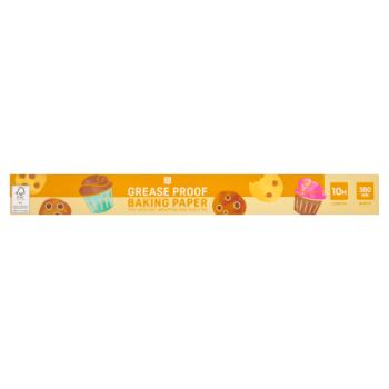 Co-op Grease Proof Baking Paper