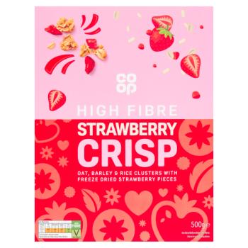 Co-op Strawberry Crisp 500g