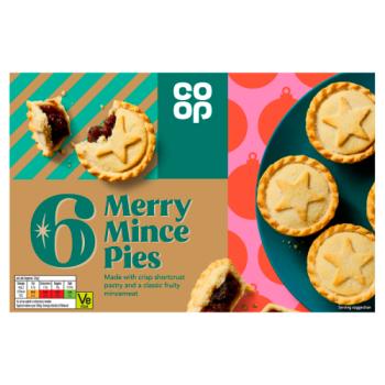 Co-op 6 Merry Mince Pies