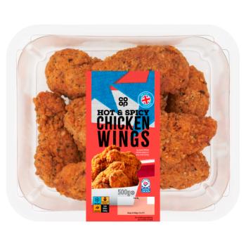 Co Op Breaded Hot & Spicy Wings