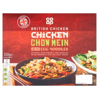Co-op Chicken Chow Mein with Egg Noodles 350g