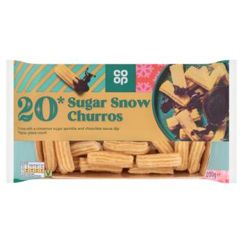 Co-op 20 Sugar Snow Churros 200g