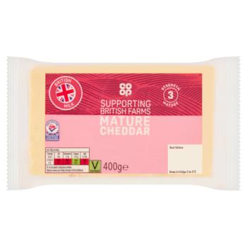 Co-op Mature Cheddar 400g