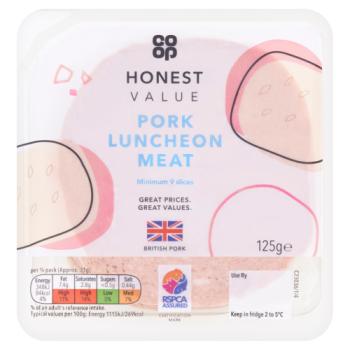 Co-op Honest Value Pork Luncheon Meat 125g