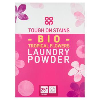 Co-op Bio Tropical Flowers Laundry Powder 1250g