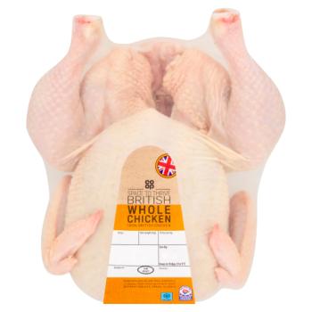 Co-op Space To Thrive British Extra Large Whole Chicken