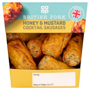 Co-op Honey & Mustard Cocktail Sausages 225g