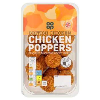 Co-op Chicken Poppers 170g
