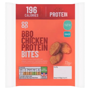 Co-op BBQ Chicken Protein Bites 72g