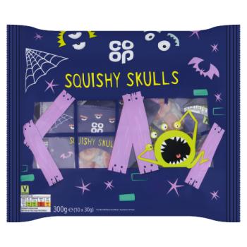Co-op Squishy Skulls 10 x 30g (300g)
