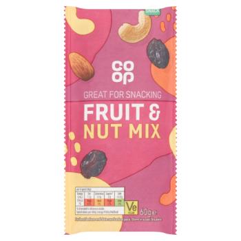 Co-op Fruit & Nut Mix 60g