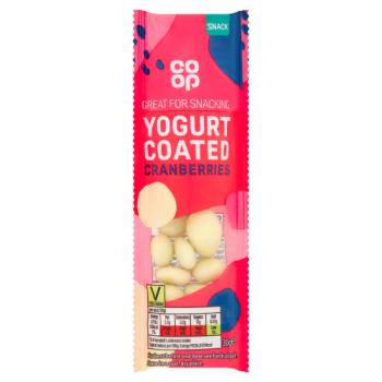 Co-op Yogurt Coated Cranberries 30g