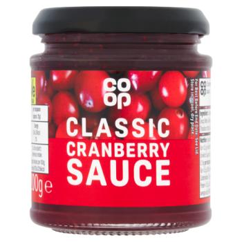 Co-op Classic Cranberry Sauce 200g
