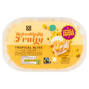 Co-op Tropical Bliss Ice Cream 900ml