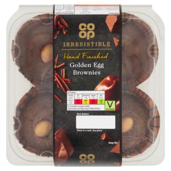 Co-op Irresistible Golden Egg Brownies