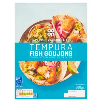 Co-op Tempura Fish Goujons 300g