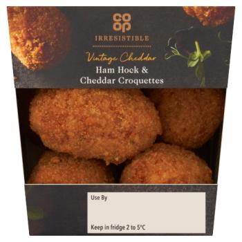 Co-op Irresistible Ham Hock & Cheddar Croquettes 192g