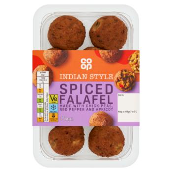 Co-op Indian Style Spiced Falafel 176g