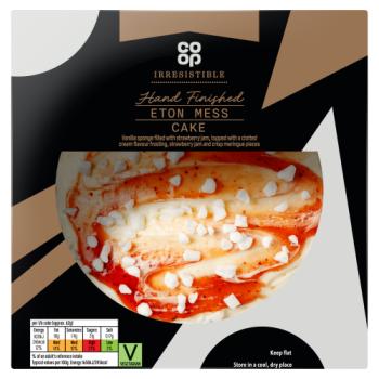 Co-op Irresistible Limited Edition Hand Finished Eton Mess Cake