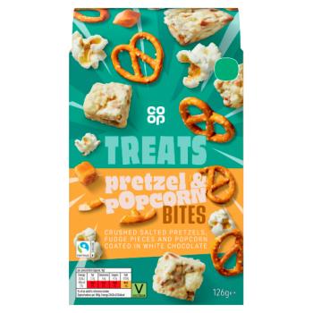 Co-op Pretzel & Popcorn Bites 126g