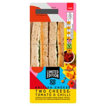 Co-op Limited Edition Two Cheese, Tomato & Chilli 