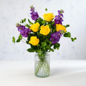 Co-op Florist Fairtrade Rose and Stocks