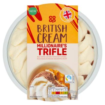 Co-op British Cream Millionaire's Trifle 500g