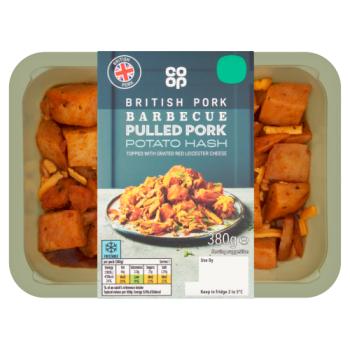 Co-op Barbecue Pulled Pork Potato Hash 380g
