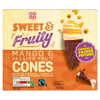 Co Op Toucone Tropical Cones 4pk