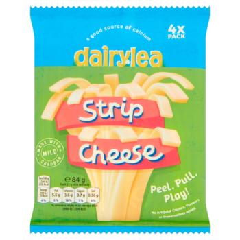 Dairylea Strip Cheese Processed Cheese-snack 84g