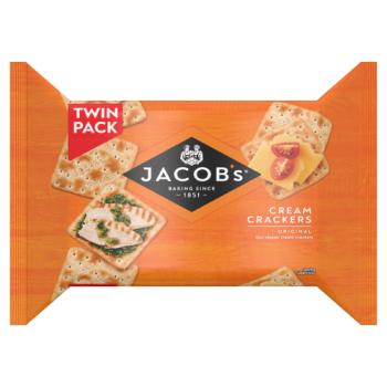 Jacob's Cream Crackers Original 2 x 200g