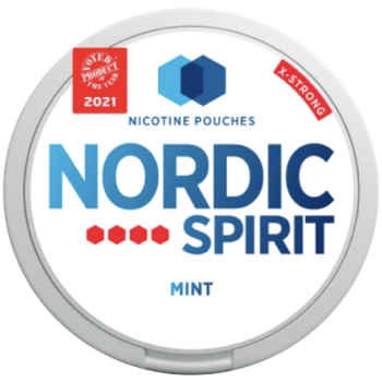 Nordic Spirit Nicotine Pouches X-Strong Mint 12mg 