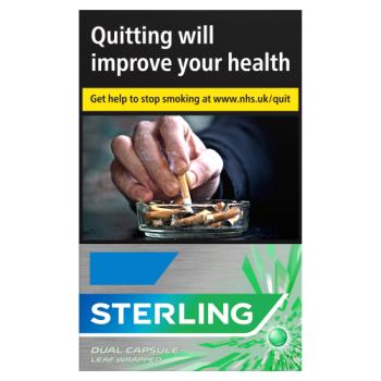 Sterling 20 Dual Capsule Leaf Wrapped