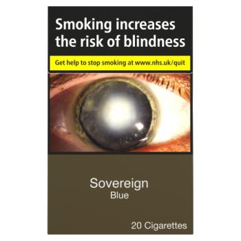 Sovereign Blue 20 Cigarettes