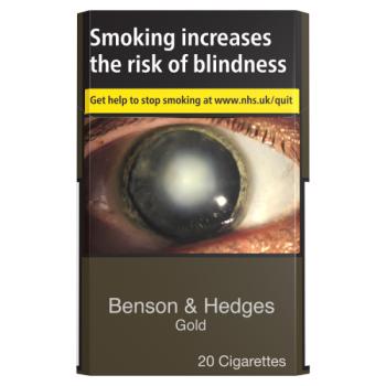 Benson & Hedges Gold 20 Cigarettes