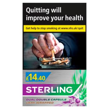Sterling Dual Double Capsule Cigarillo Berrymenthol