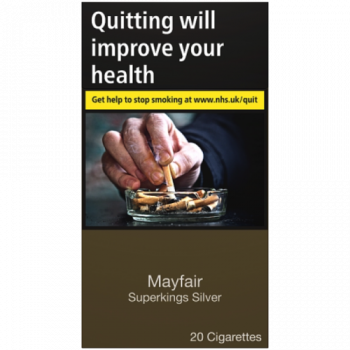 Mayfair 20 Cigarettes Superkings Silver