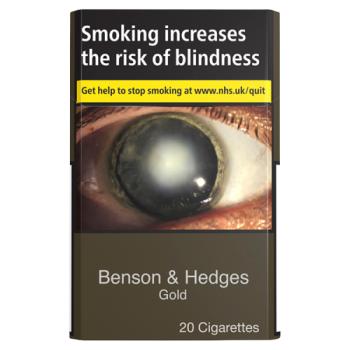 Benson & Hedges 20 Cigarettes Gold 