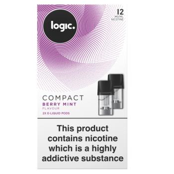 Logic Comp X 2 Pods Berry Mint