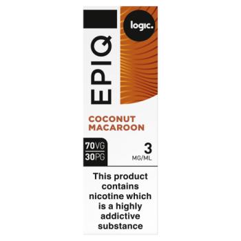 Logic Epiq Coconut Macaroon 3mg Pm299