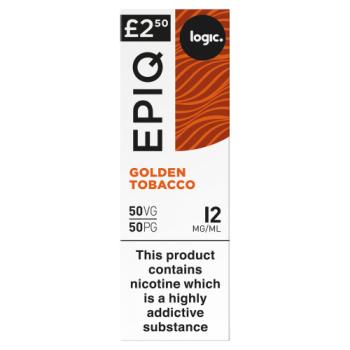 Logic Epiq Golden Tobacco 12mg/ml 50vg/50pg 10ml